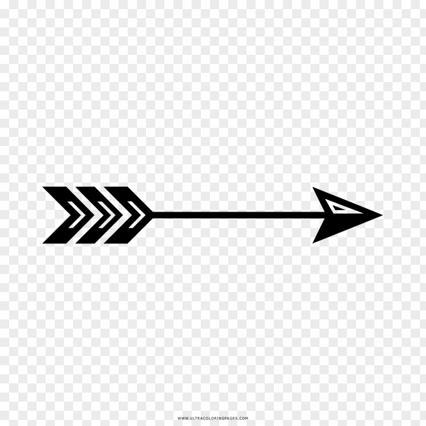Painting Drawing Coloring Book Arrow Black And White PNG