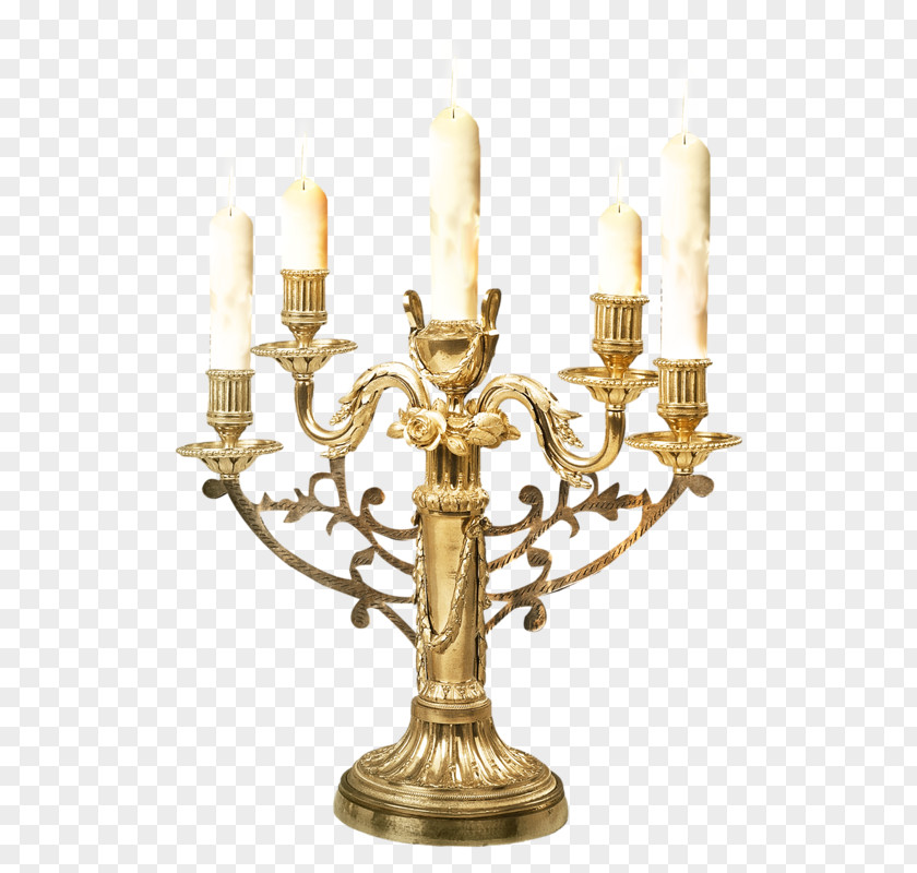 Candle Candlestick Light Fixture PNG