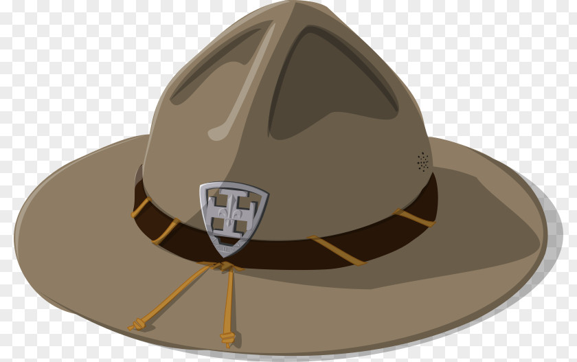 Brown Hat Cliparts Scouting Cowboy Clip Art PNG