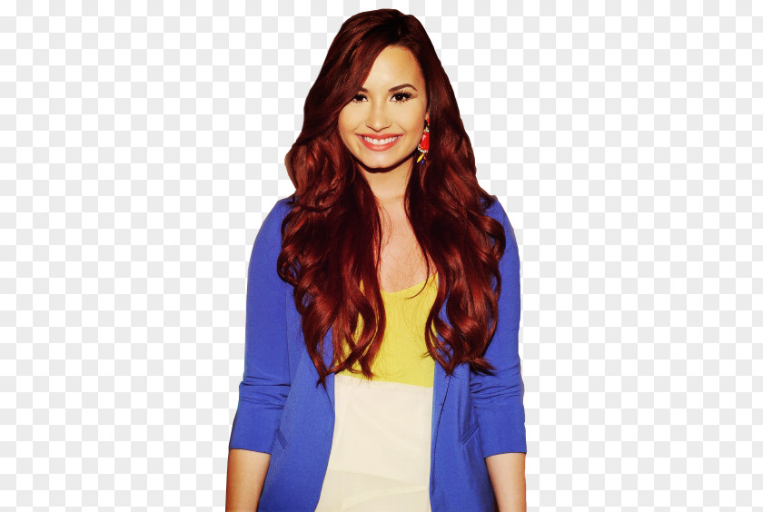 Demi Lovato Brown Hair Human Color Coloring PNG