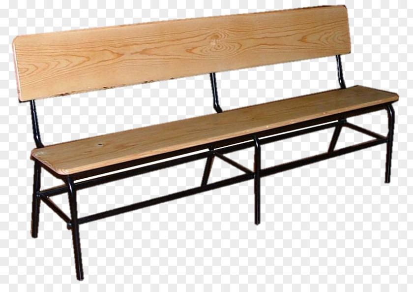Table Bench Garden Furniture Bank PNG