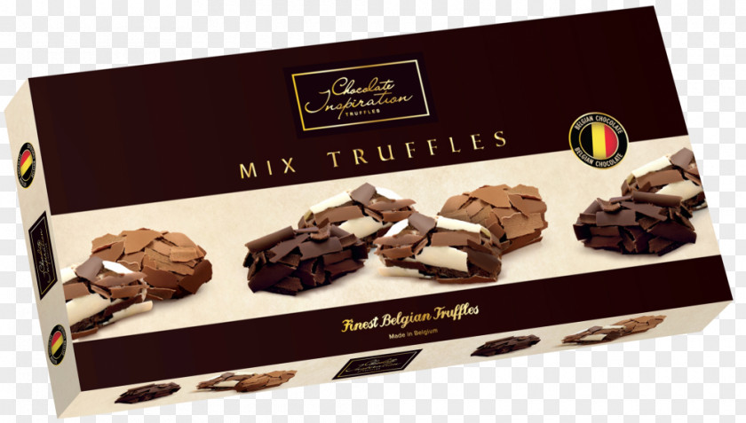 Chocolate Truffle Belgian Praline Brownie PNG