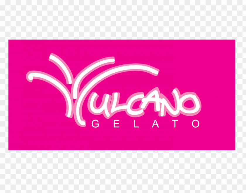 Design Logo Vulcano Gelato Brand Corporate Identity PNG