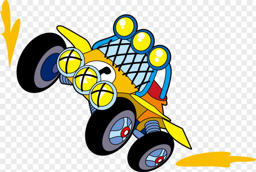 Car Mode Of Transport Cartoon Clip Art PNG