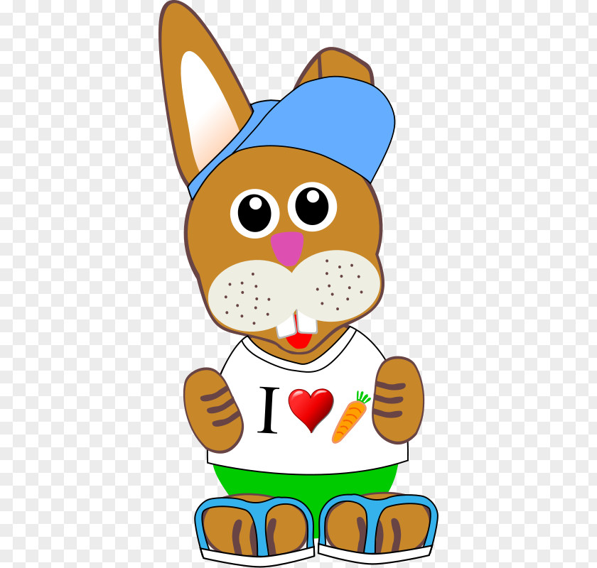 Funny Bunny Clip Art Vector Graphics Clothing Rabbit Image PNG