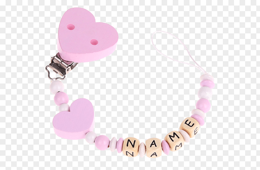 Necklace Bracelet Attache Tétine Bead Pacifier PNG