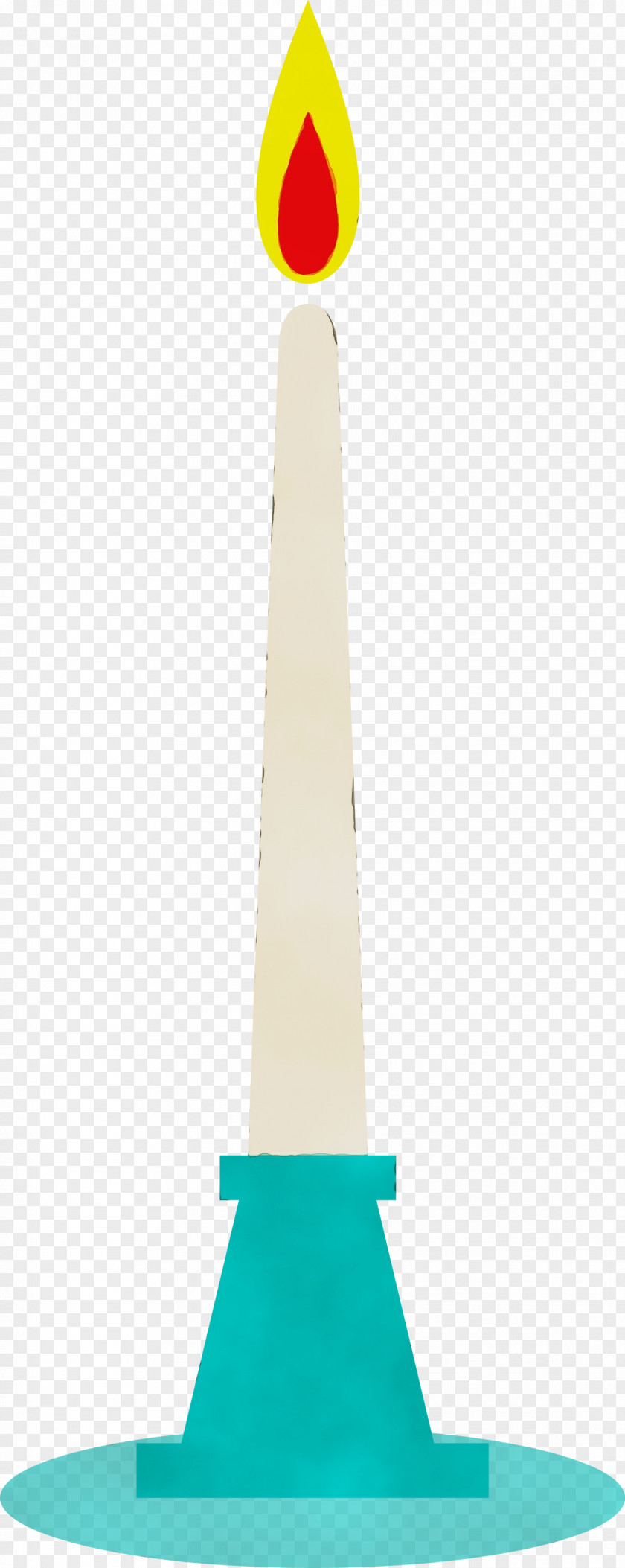 Teal Cone PNG