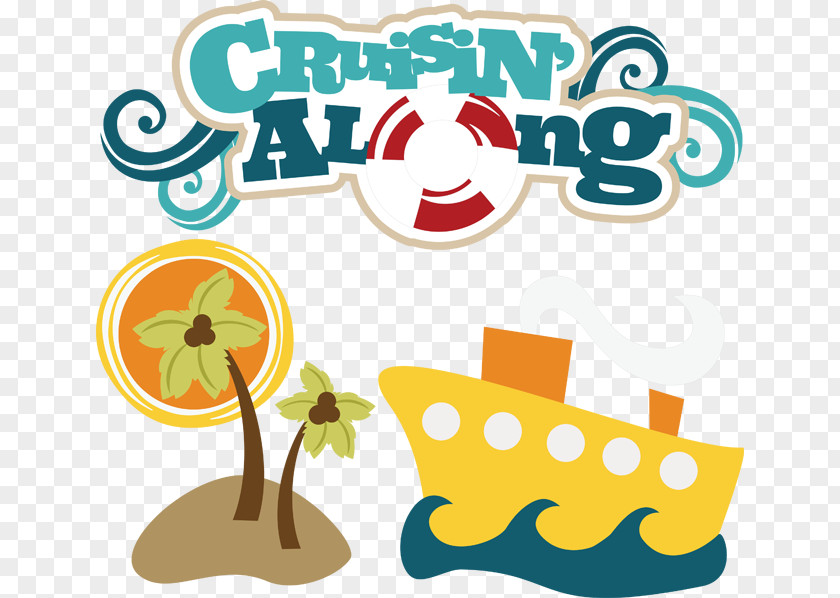 Travel Day Scrapbooking Cruise Ship Clip Art PNG