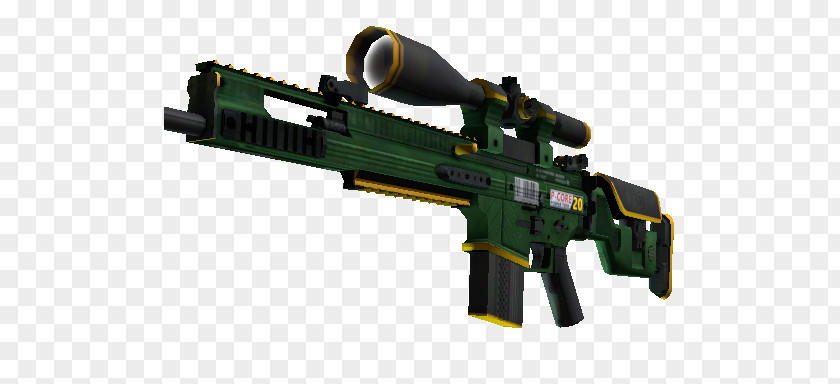Counter-Strike: Global Offensive SCAR-20 Army Sheen FN SCAR Emerald PNG