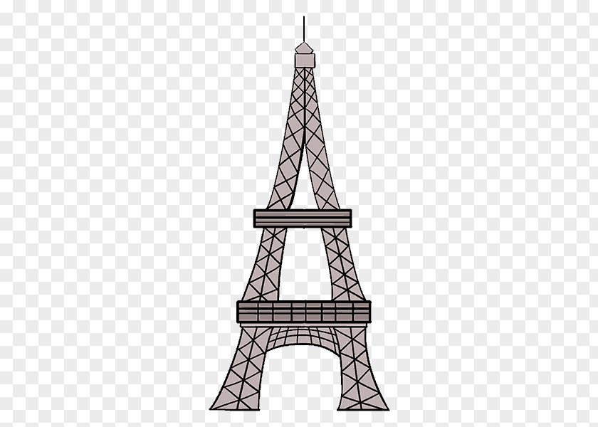 Eiffel Tower Leaning Of Pisa Drawing CN PNG