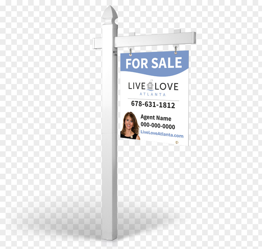 House Real Estate Sign Post RE/MAX, LLC Signage PNG