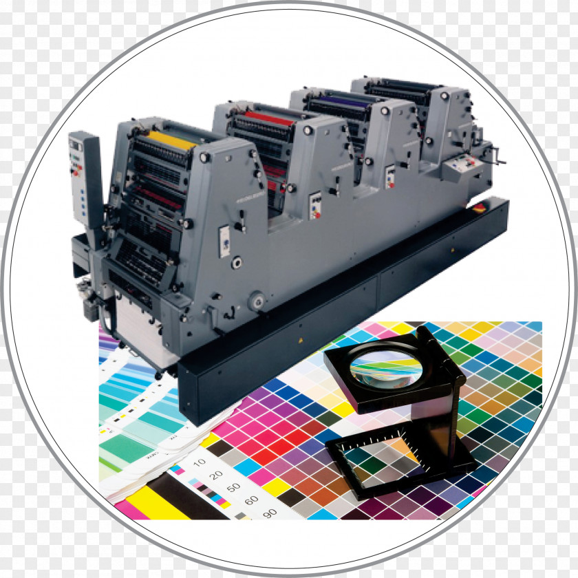 Printer Heidelberger Druckmaschinen Machine Offset Printing Press PNG
