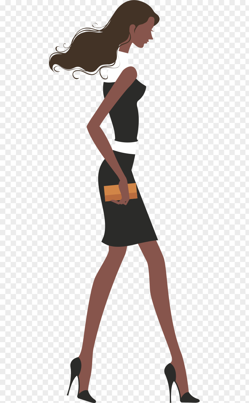 Slender Woman Cartoon PNG