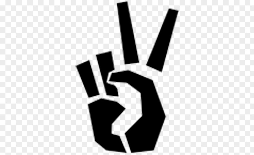 Symbol V Sign Stencil Peace Symbols Clip Art PNG