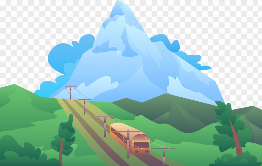 Track Train PNG