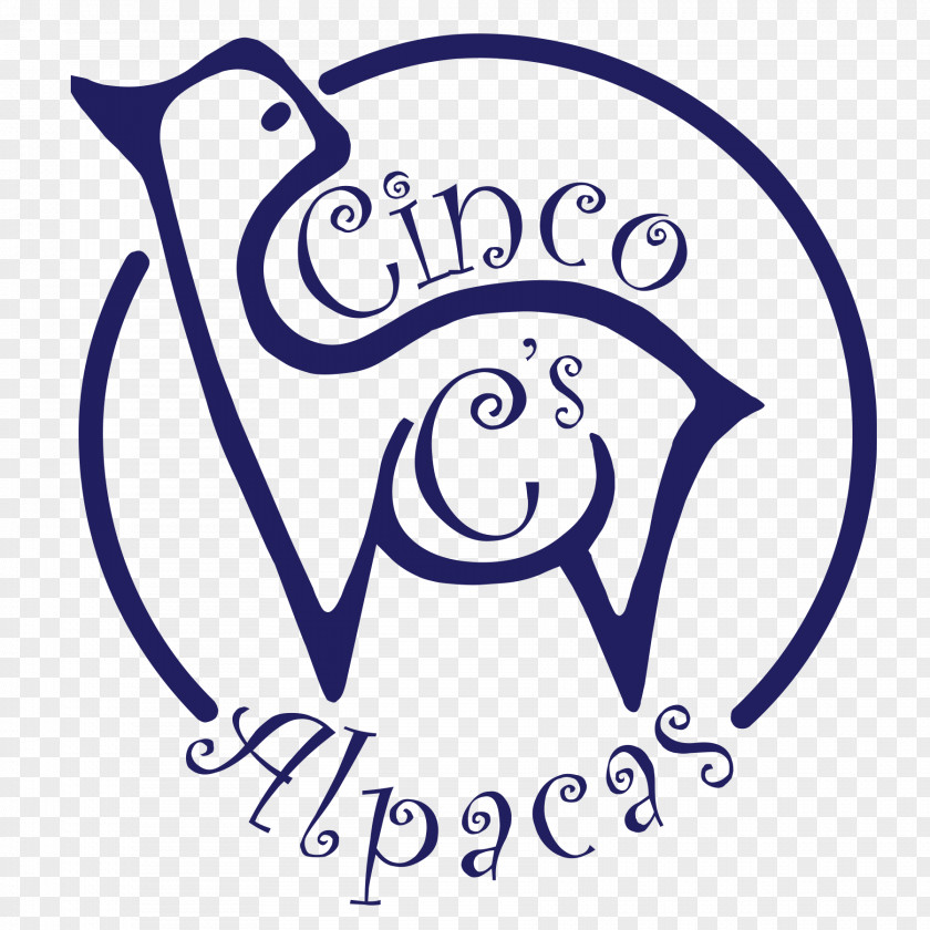 Alpaca Cinco C's Alpacas Logo Farm PNG