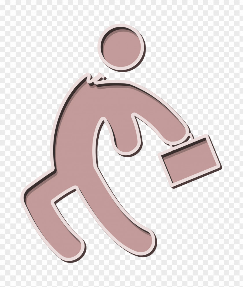 Business Icon Humans 2 Worker Running PNG