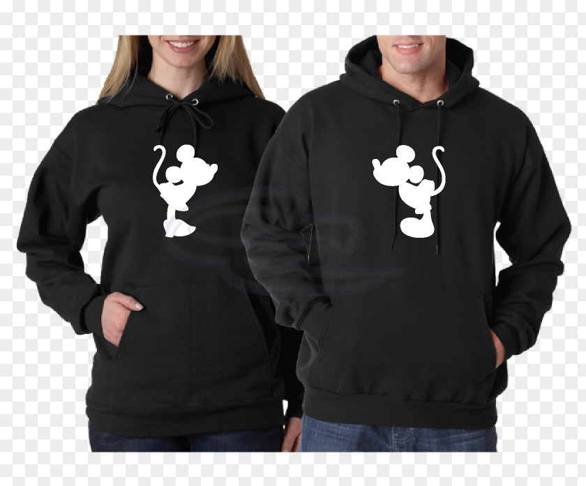 Minnie Mouse Head Sillouitte T-shirt Hoodie Sweater Clothing PNG