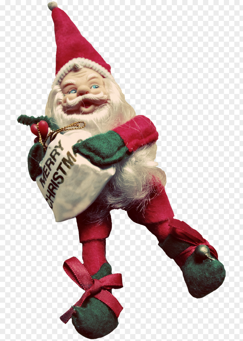 Saturday Nights Garden Gnome Christmas Ornament PNG