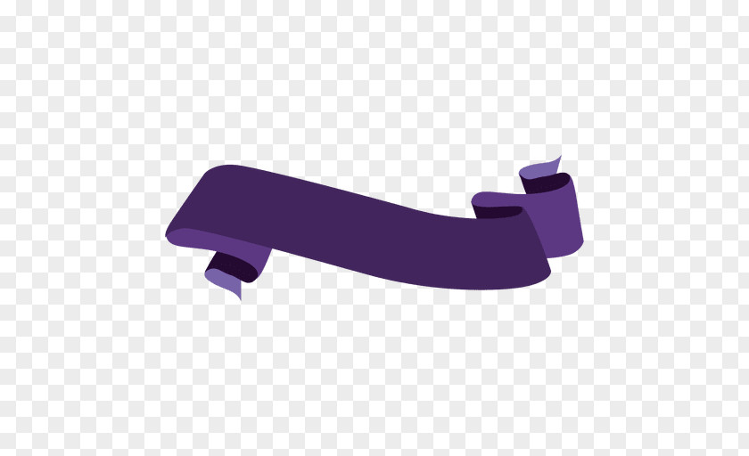 WAVY Purple Awareness Ribbon Clip Art PNG