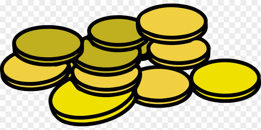 Coin Clip Art Vector Graphics Openclipart PNG