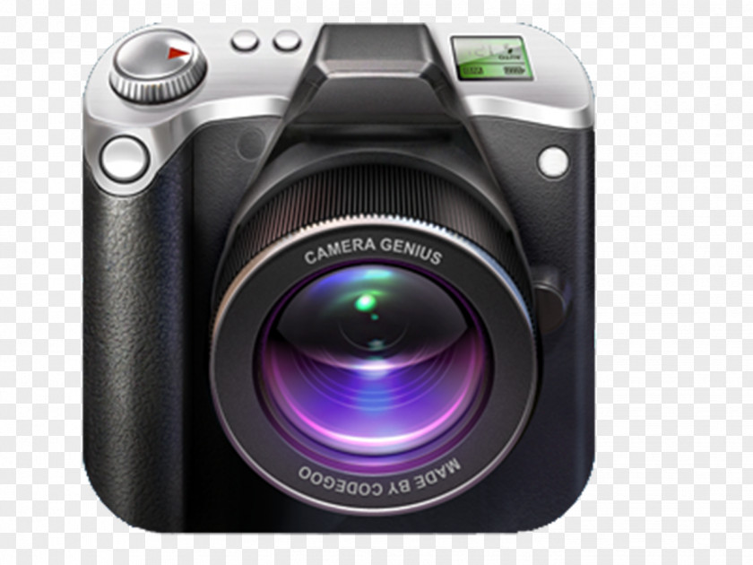 Free Stereo Camera To Pull Material Mobile App Store Genius Icon PNG