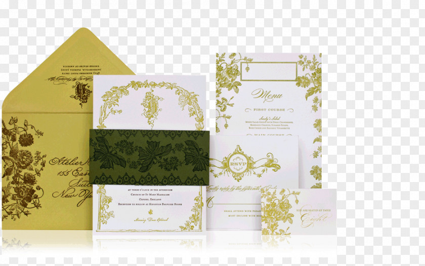 Invitation Luxury Wedding Oxford Convite Floral Design PNG