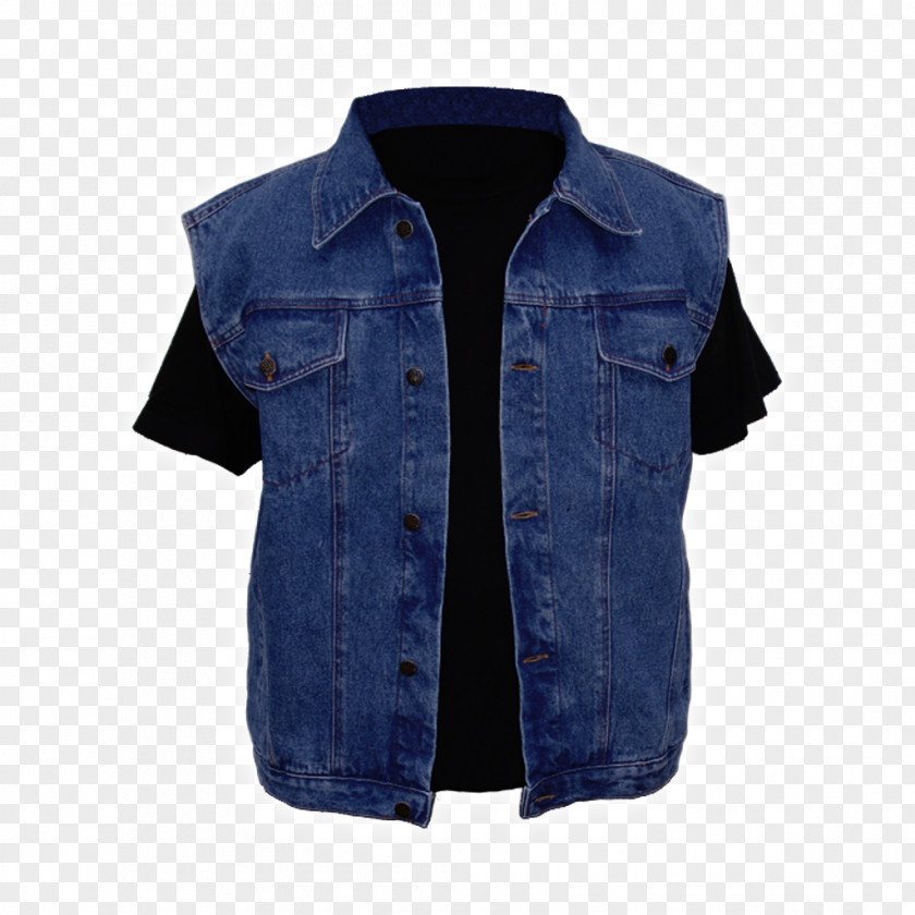 Jeans T-shirt Denim Jacket Waistcoat PNG