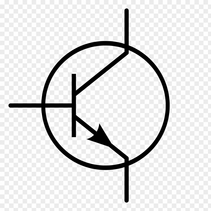 Symbol Electronic Bipolar Junction Transistor NPN Circuit PNG