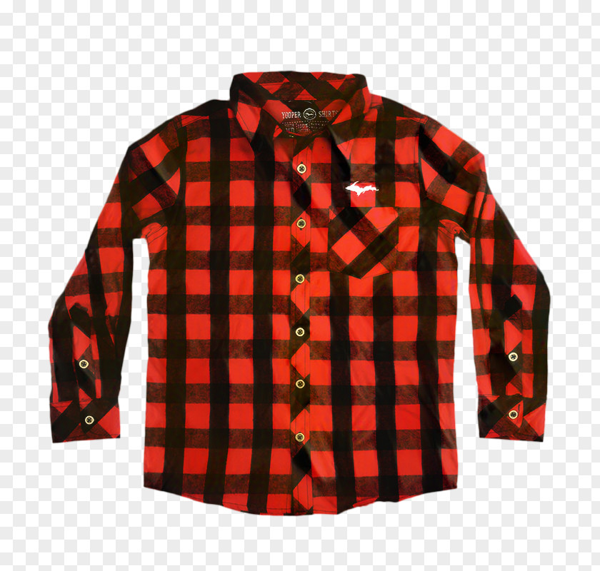 Tshirt Jacket Red Check PNG
