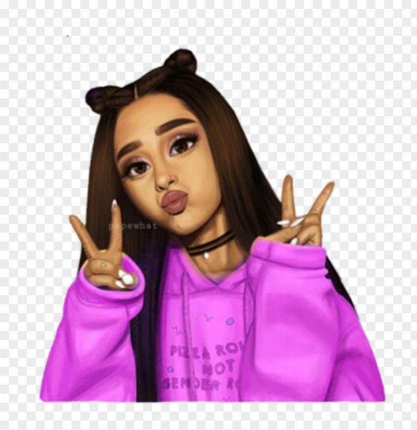 Ariana Grande Drawing Cat Valentine No Tears Left To Cry Arianators PNG
