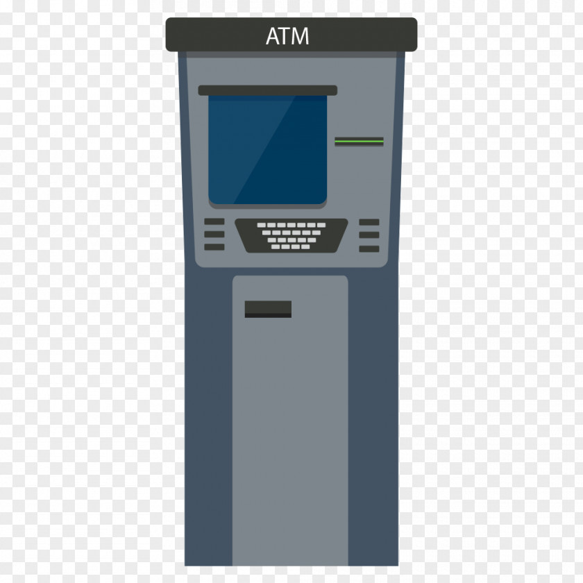 ATM Automated Teller Machine Bitcoin Bank Money Service PNG