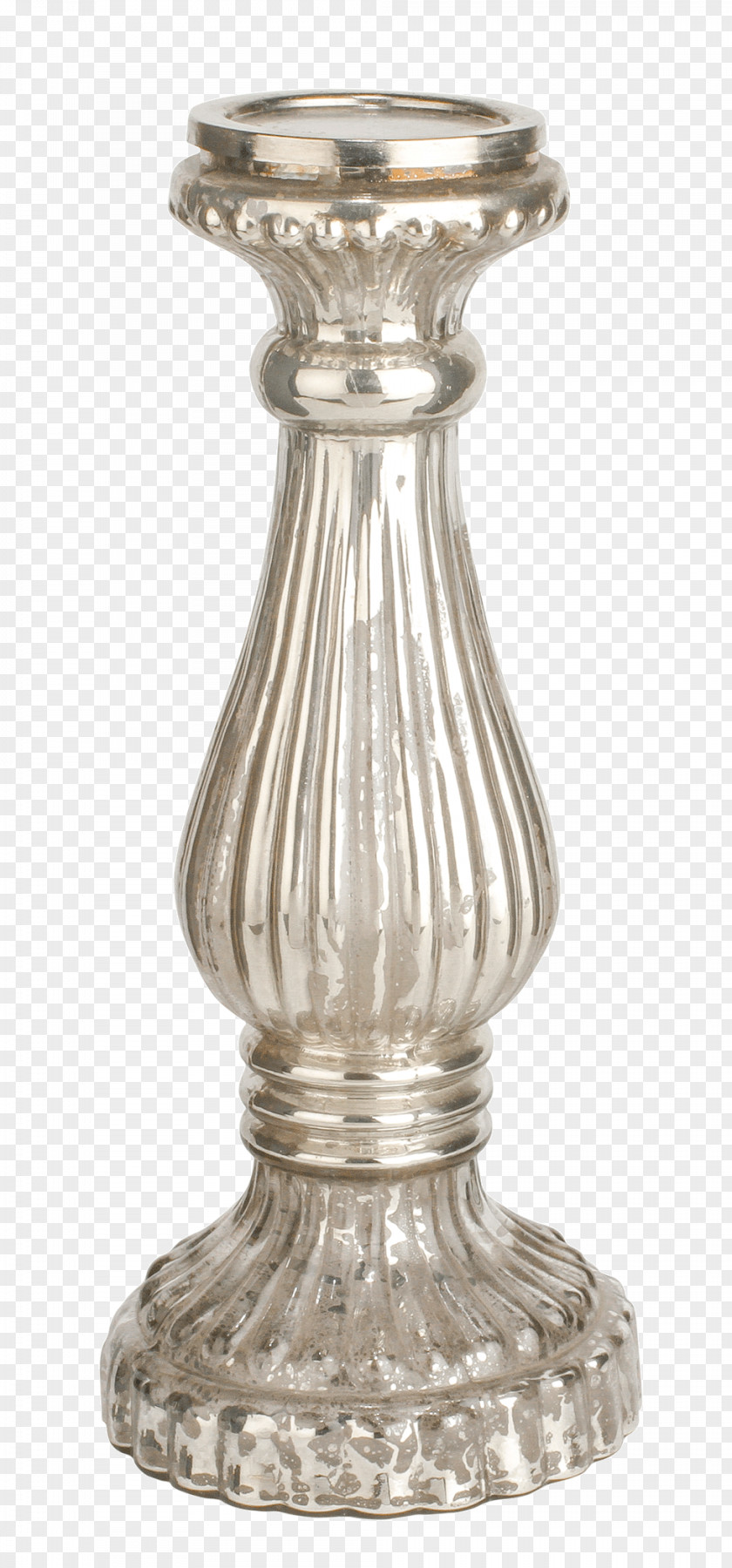 Mercury Glass Lamps Vase Silver PNG