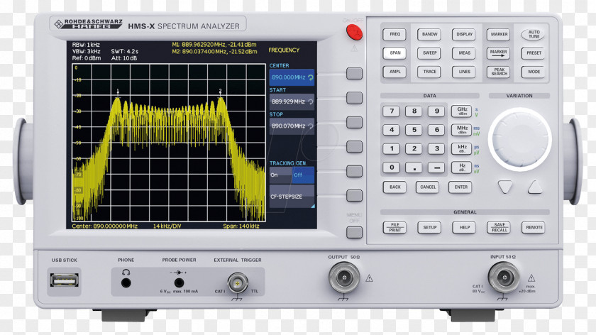 Spectrum Analyzer Analyser Electromagnetic Compatibility Electronics Rohde & Schwarz PNG