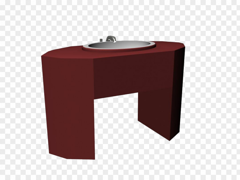 3D Wooden Model Pool Designer Sink PNG