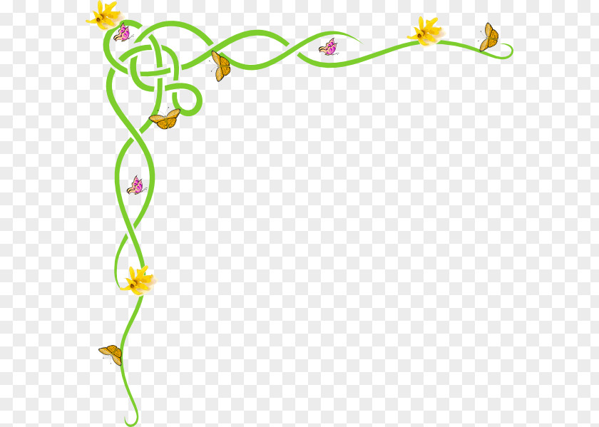 Buterfly Flower Clip Art PNG