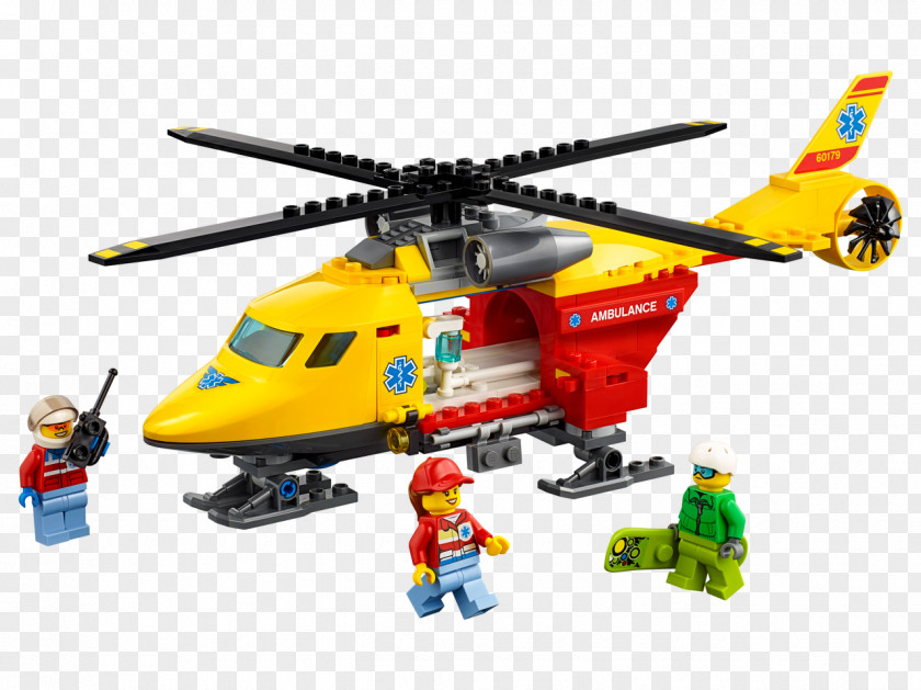 Toy Amazon.com LEGO 60179 City Ambulance Helicopter Lego Company Corporate Office PNG
