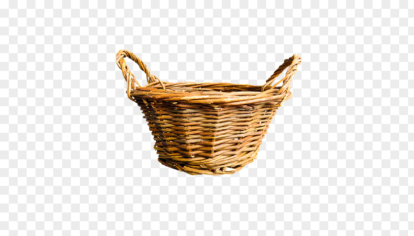 Wicker Basket Food Clip Art PNG