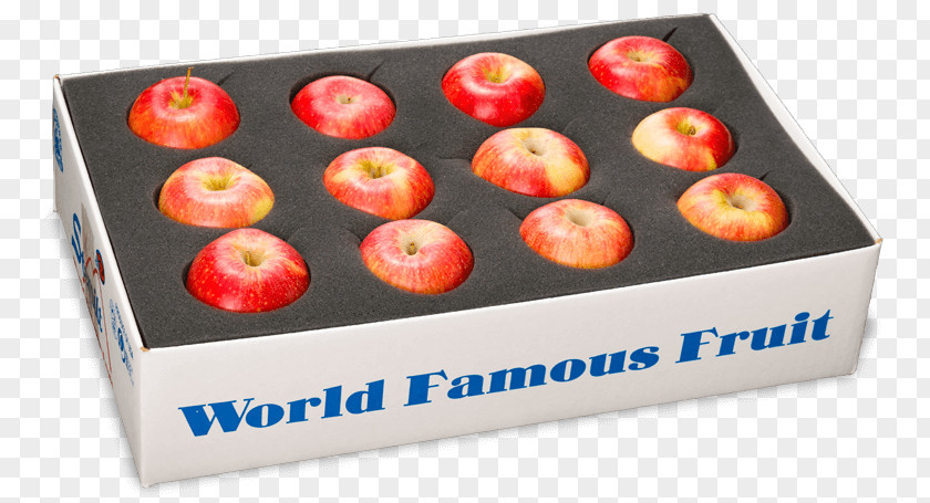 Fruit Box Corrugated Design Apple PNG