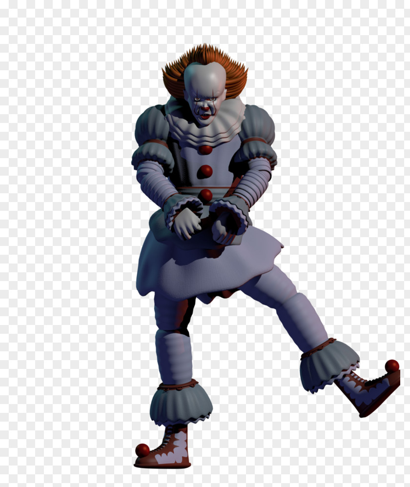 Pennywise The Clown It Dance Action & Toy Figures Art PNG