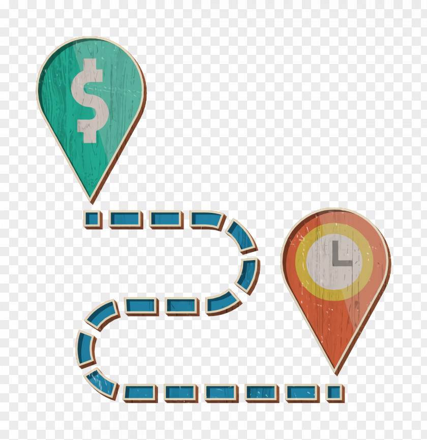 Route Icon Start E-commerce And Shopping Elements PNG