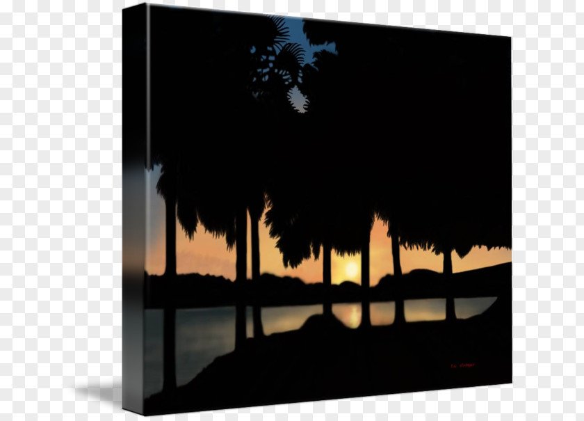 Silhouette Picture Frames Heat Rectangle PNG