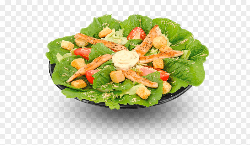 Salad Romaine Lettuce Spinach Vegetarian Cuisine Caesar Food PNG