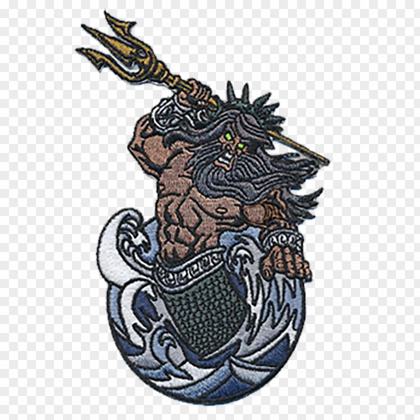 Shield Crest Poseidon Symbol PNG