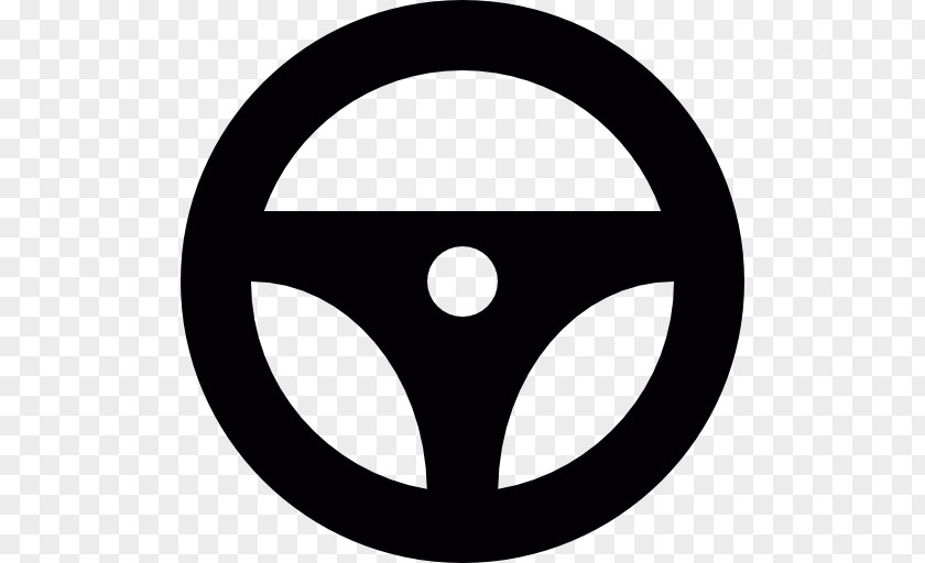 Steering Wheel Car Icon PNG