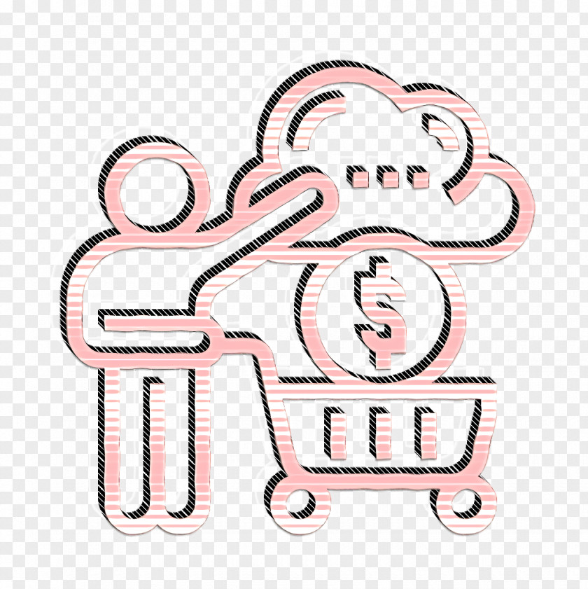 Cloud Service Icon Consumer Cart PNG