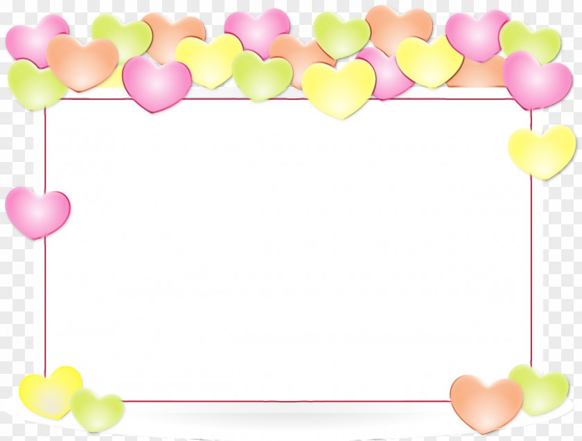 Heart Party Supply Friendship Day Background PNG
