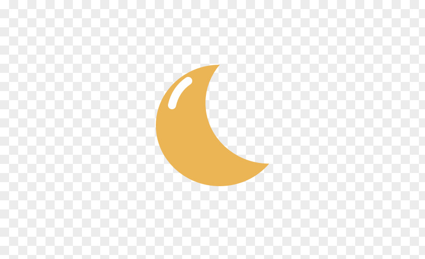 Moon Computer Wallpaper Symbol Yellow Crescent PNG