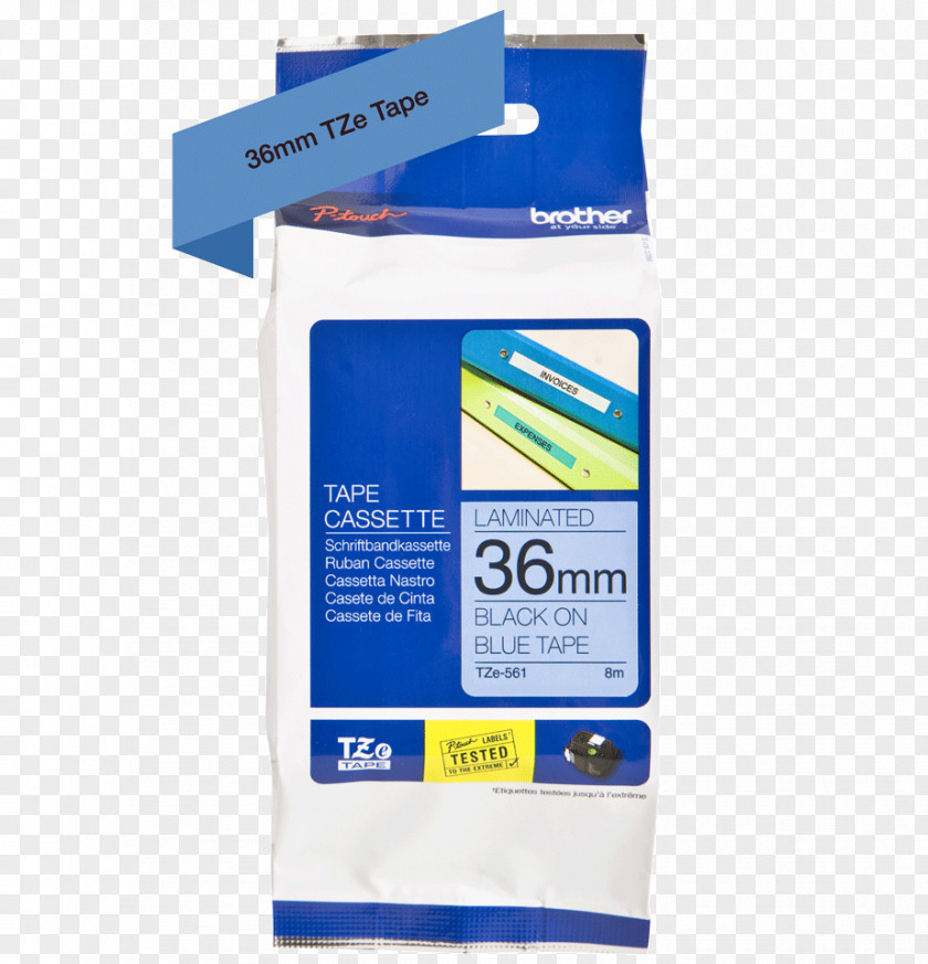 Printer Adhesive Tape Paper Label Brother P-Touch PNG