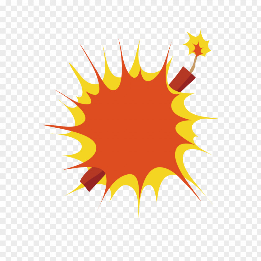 Red Explosion Comics PNG